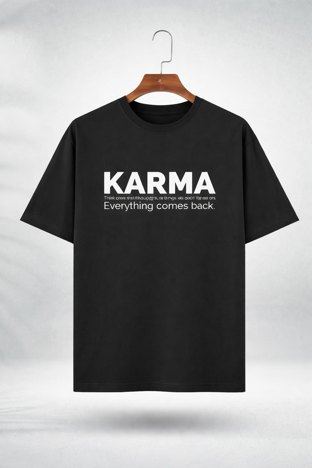 PURE KARMA — Essential Unisex Oversized T-Shirt