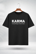 PURE KARMA — Essential Unisex Oversized T-Shirt